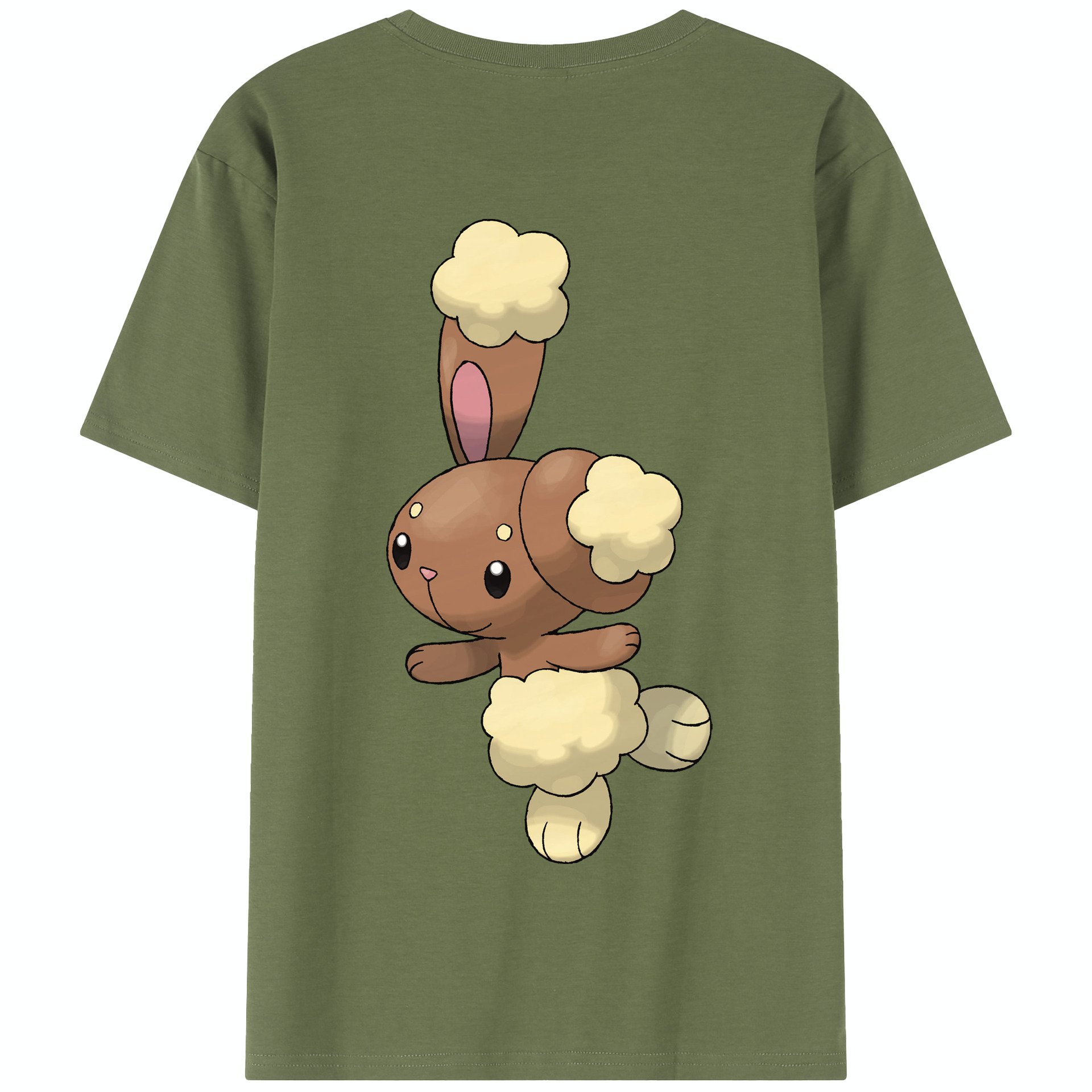 （画像用） ポケットモンスター Pokémon 綿100％半袖Tシャツ（背面プリント）